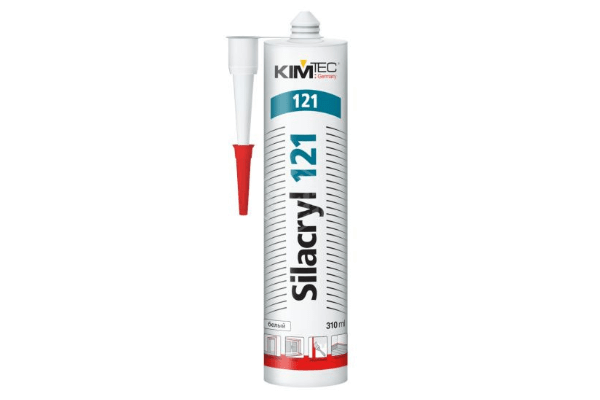 Силиконизированный герметик KIM TEC Silacryl 121